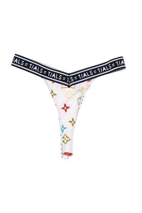 louis vuitton thong underwear|louis vuitton monogram stockings.